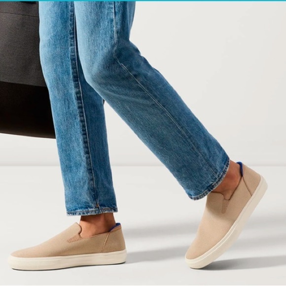 Rothy's Other - Rothy’s Men’s The City Slip On Sneakers Comfort Shoes in Wheat Tan Size 12